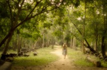With So Many Paths to Choose from… How Do You Know Which Is the Best Barefoot Writing Opportunity for You? woman on a path