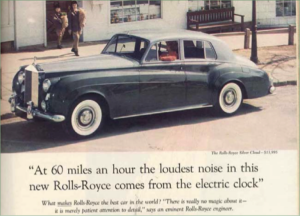 rolls royce ad