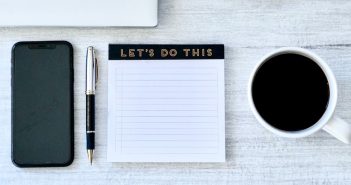 Eleanor Patrick: December 2020 Barefoot Writing Challenge Winner let's do this notepad with laptop